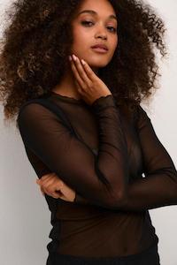 Karen By Simonsen: Karen by Simonsen Desh LS Tee - Meteorite