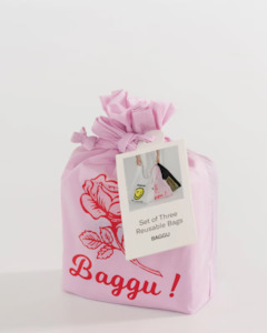 Baggu: Baggu Standard Baggu Set of 3 - Thank You Set