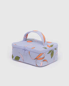 Baggu: Baggu Small Cosmetic Case - Apricots and Ribbons