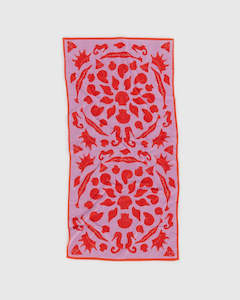 Towels: Baggu Bath Towel - Sea Shells