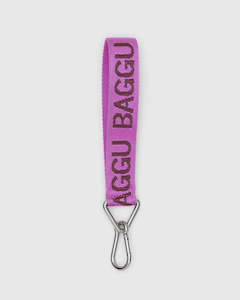Baggu: Baggu Logo Keychain - Pink