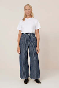 Kowtow Clothing: Kowtow Sailor Jean - Chalk Stripe