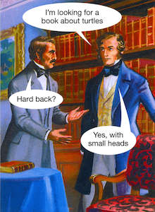 Books: *Card - Kiss Me Kwik - Book About Turtles