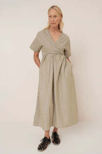 Kowtow Composer Dress - Treetop Stripe
