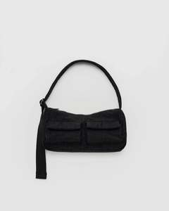 Baggu Cargo Shoulder Bag - Black
