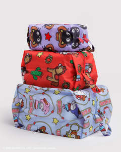 Baggu 3D Zip Set - Hello Kitty and Friends Western