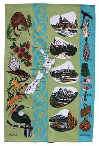 Yonder Harland Collection: Dishy tea towel - Fantail