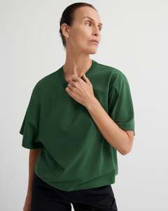 Kowtow Clothing: Kowtow Shadow Tee - Forest