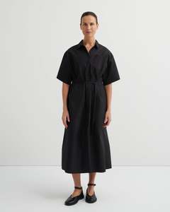Kowtow Clothing: Kowtow Balance Dress - Black