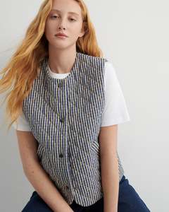 Kowtow Clothing: Kowtow Quilter Vest - Landscape Check