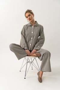 Lollys Laundry Liam Pant - Black stripe