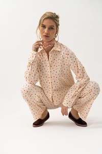 Lollys Laundry Bleeker Shirt - Red heart