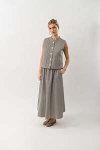 Lollys Laundry Akane Maxi Skirt - Black