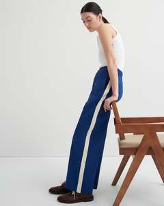Kowtow Clothing: Kowtow Tux Pant - Blue