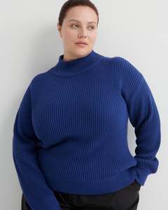 Kowtow Clothing: Kowtow Fisher Jumper - Blue