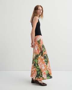 Kowtow Clothing: Kowtow Montage Skirt - Flower Book