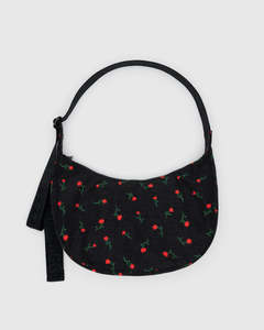 Baggu Medium Nylon Crescent Bag - Painted Wildflower