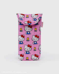 Baggu: Baggu Puffy Glasses Sleeve - Hello Kitty Pink