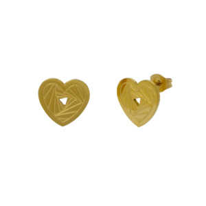 Other Things Cupid Earrings - Gold