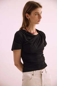 Phàrlain Twist Top - Black