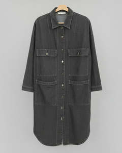 PRELOVED Kloke Chambray/Denim Shirt/Shacket/Duster size xs (size means nothing!)