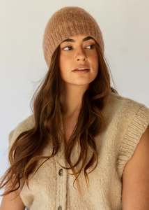 Hobo And Hatch: Hobo and Hatch On-Shore Beanie - Pecan