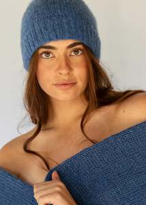 Hobo and Hatch On-Shore Beanie - Pacific Blue