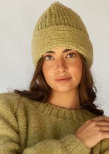 Hobo And Hatch: Hobo and Hatch Haven Beanie - Harvest Green