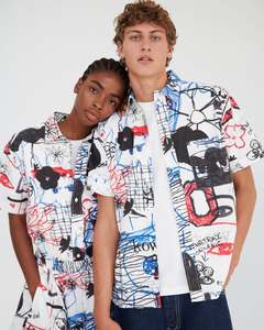 Kowtow Clothing: Kowtow Mani Shirt - Anniversary Print