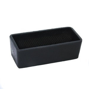 Rectangle Pin Cup Flower Frog: Black