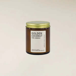 Amberjack Large Candle - Golden Coconut