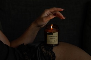 BOUND AND BURNED ENEMIES TO LOVERS CANDLE
