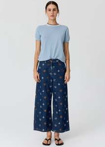 Pol Dillon Tee - Blue/Choc