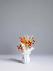 Orange Blossom Mini Vase