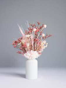 Raspberry Kiss Vase