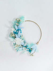 Baby Blue Mini Wreath