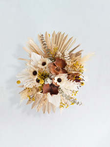 Wreaths: Saffron Bloom Wall Arrangement