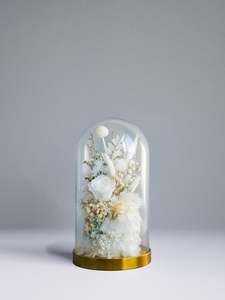 Sympathy Thinking Of You: White Blossom Dome