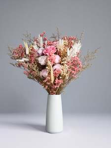 Bouquets In A Vase: Cotton Candy Bouquet in Vase