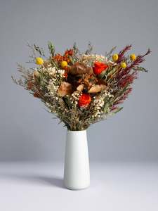 Bouquets In A Vase: Orange Blossom Bouquet in Vase