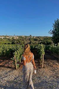 Size 12: Vrg Grl Paris In The 90's Bias Cut Maxi Dress Floral