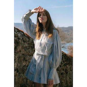 Shona Joy Ella Balloon Sleeve Shirt Dress - FOR SALE