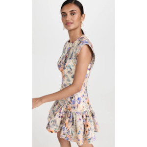 Luxury Garments: Zimmermann Tama Flounce Short Dress