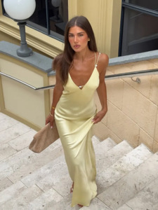 Aje Agate Crossback Maxi (Butter)