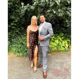 30: Bec and Bridge Floral Midi