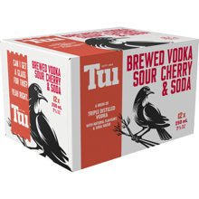 Rtd: Tui Vodka Sour Cherry 12 pack cans