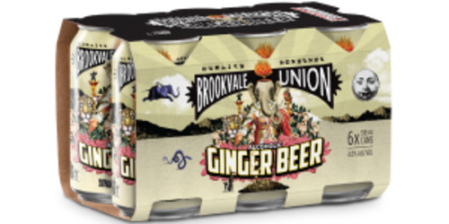 Rtd: Brookvale Ginger Beer 6 pack