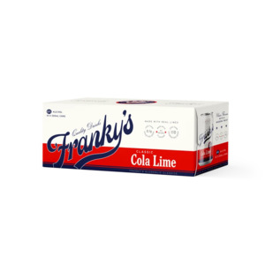 Rtd: Franky's Cola Lime 10 pack