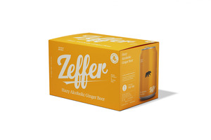 Rtd: Zeffer Hazy Ginger Beer 6 pack cans