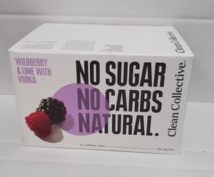 Rtd: Clean Co Wildberry 12 pack cans